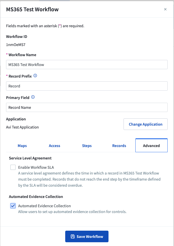 Enable Automated Evidence Collection (AEC) in Workflow – LogicGate Help ...