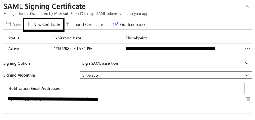 Renewing Single Sign On Certificate in Azure AD – LogicGate Help Center